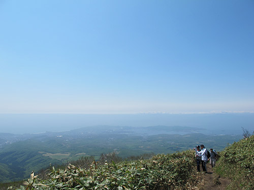 2014-05-23-室蘭岳登山山頂付近からの眺望